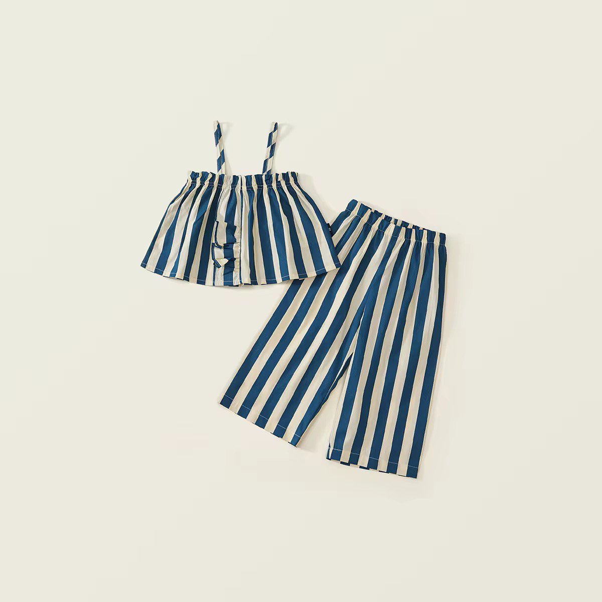 LittleMy™ |gestreepte top en broekset
