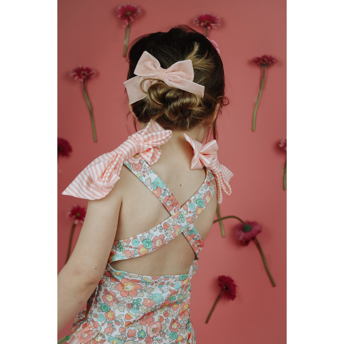 LittleMy™ | Badpak Meisjes bloemen