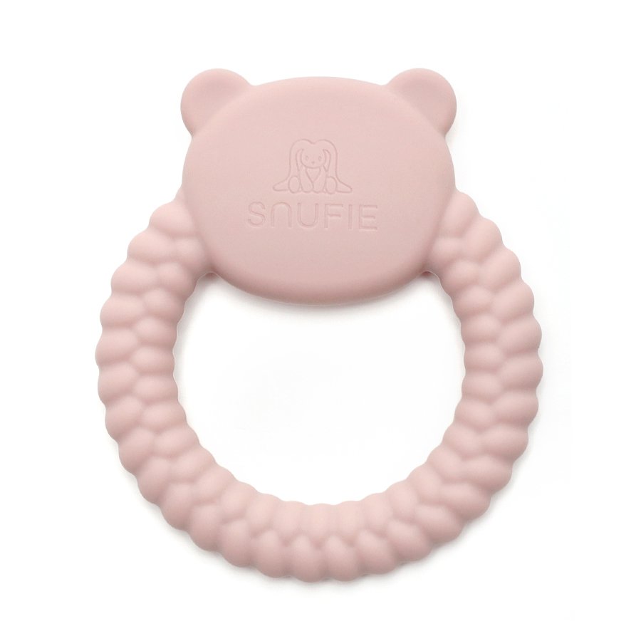 LittleMy™ |BEAR | Soft Silicone Teething Toy | BLUSH