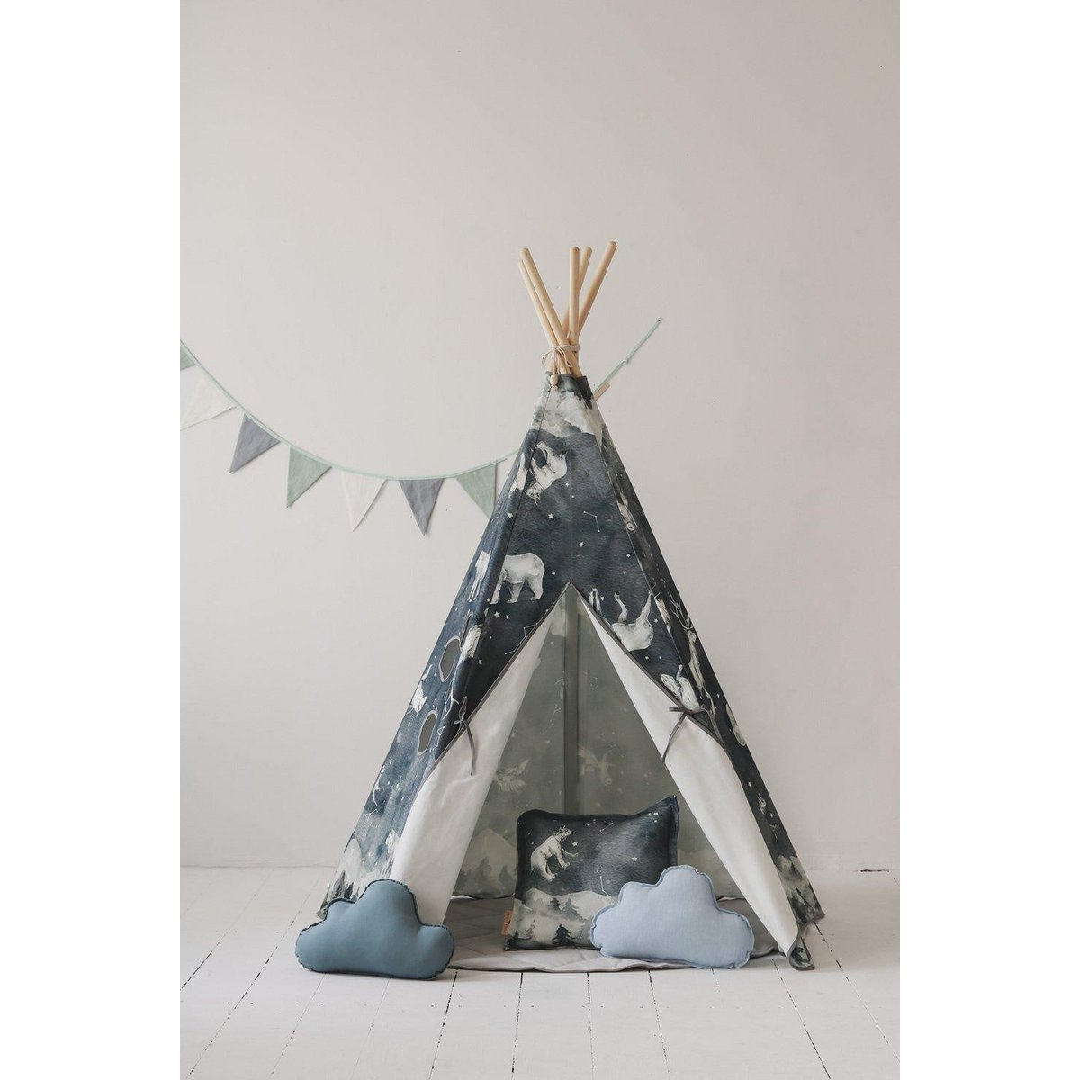 LittleMy™ |Tipi-tent "Nachtelijke hemel"