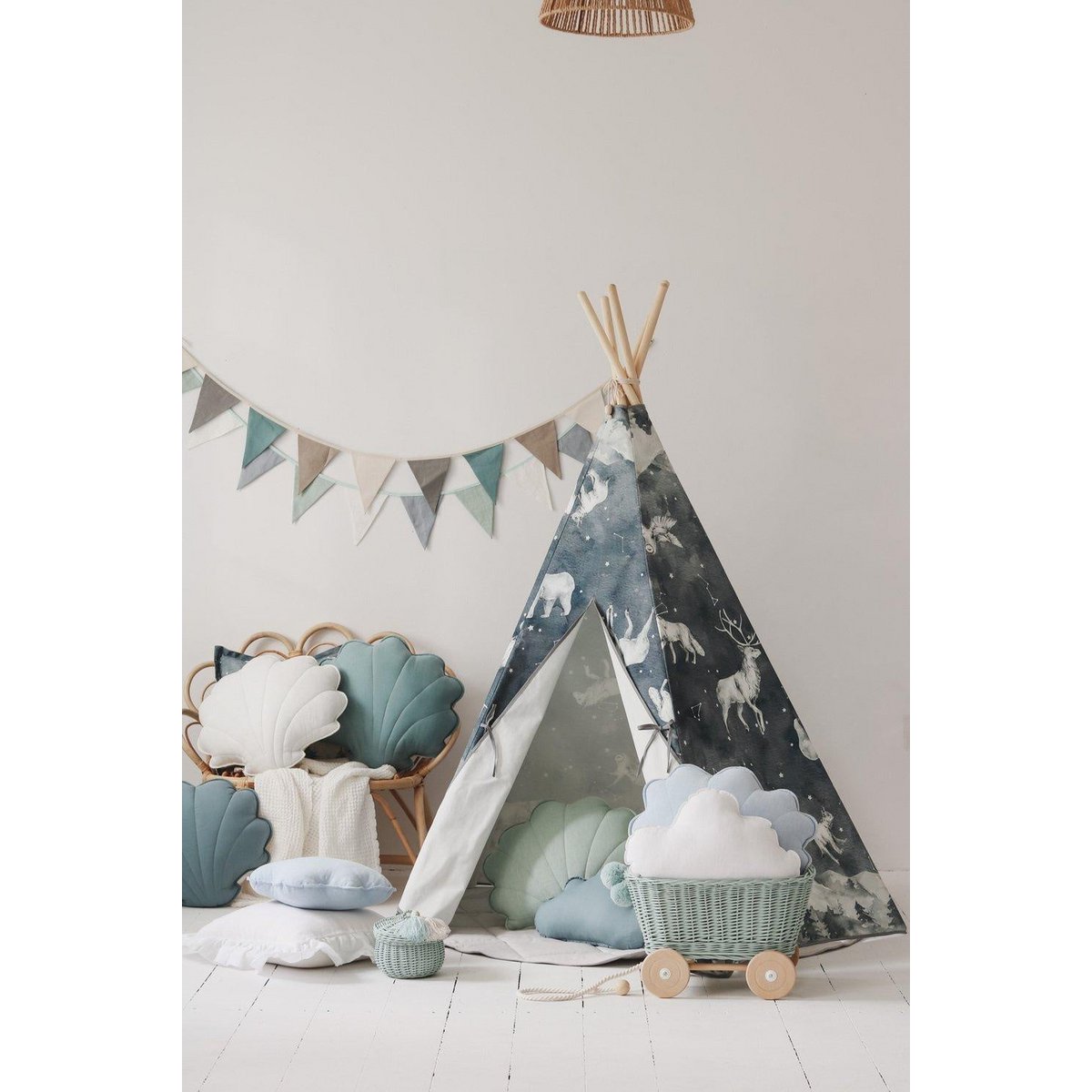 LittleMy™ |Tipi-tent "Nachtelijke hemel"