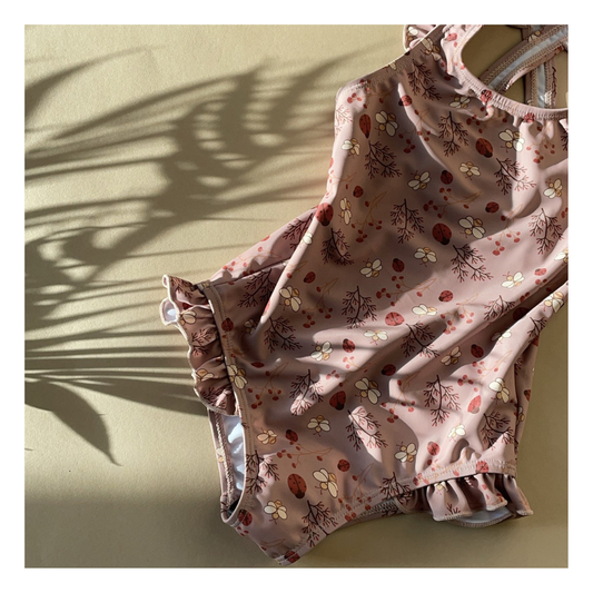 LittleMy™  | swim suit-Sand - Flower bee