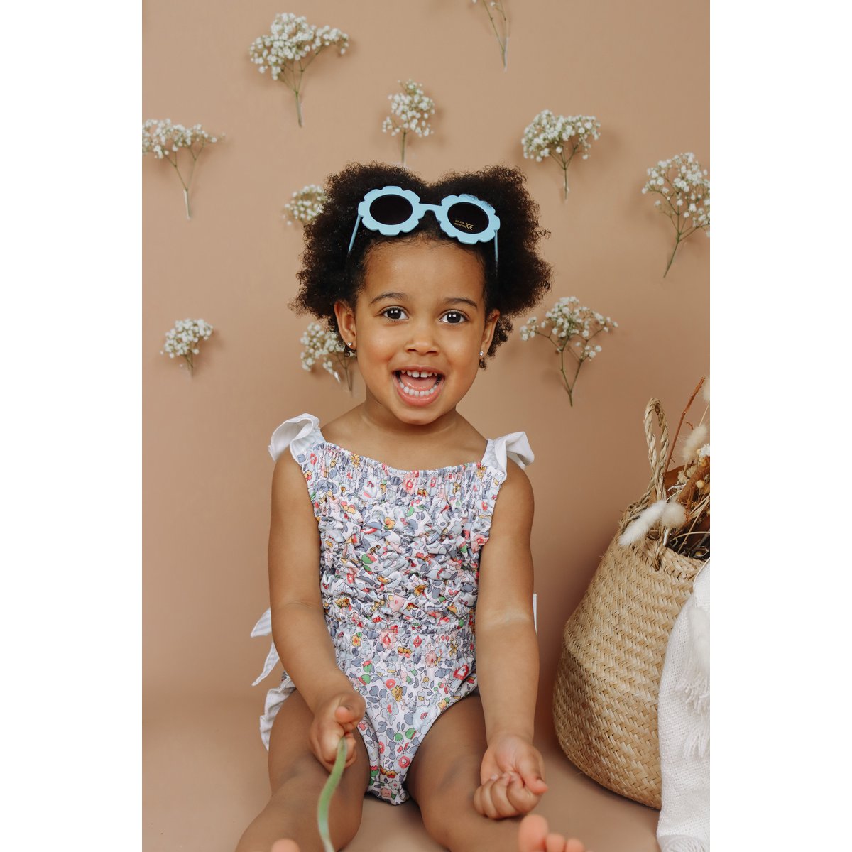LittleMy™ | Badpak Meisjes bloemen