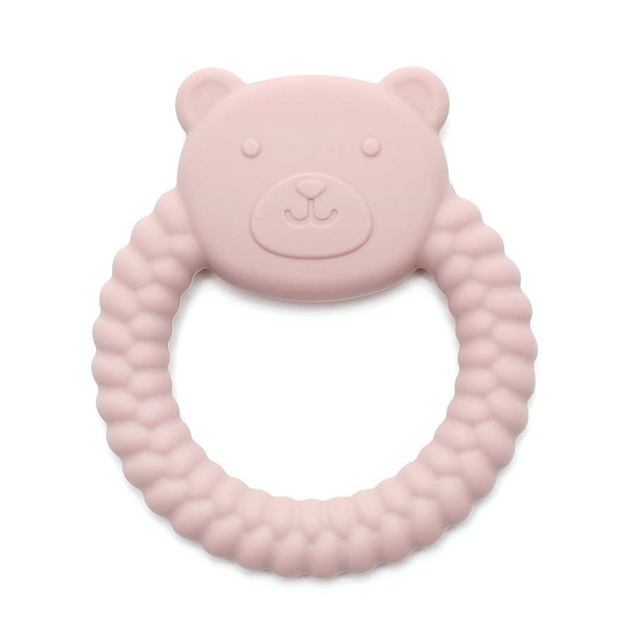 LittleMy™ |BEAR | Soft Silicone Teething Toy | BLUSH