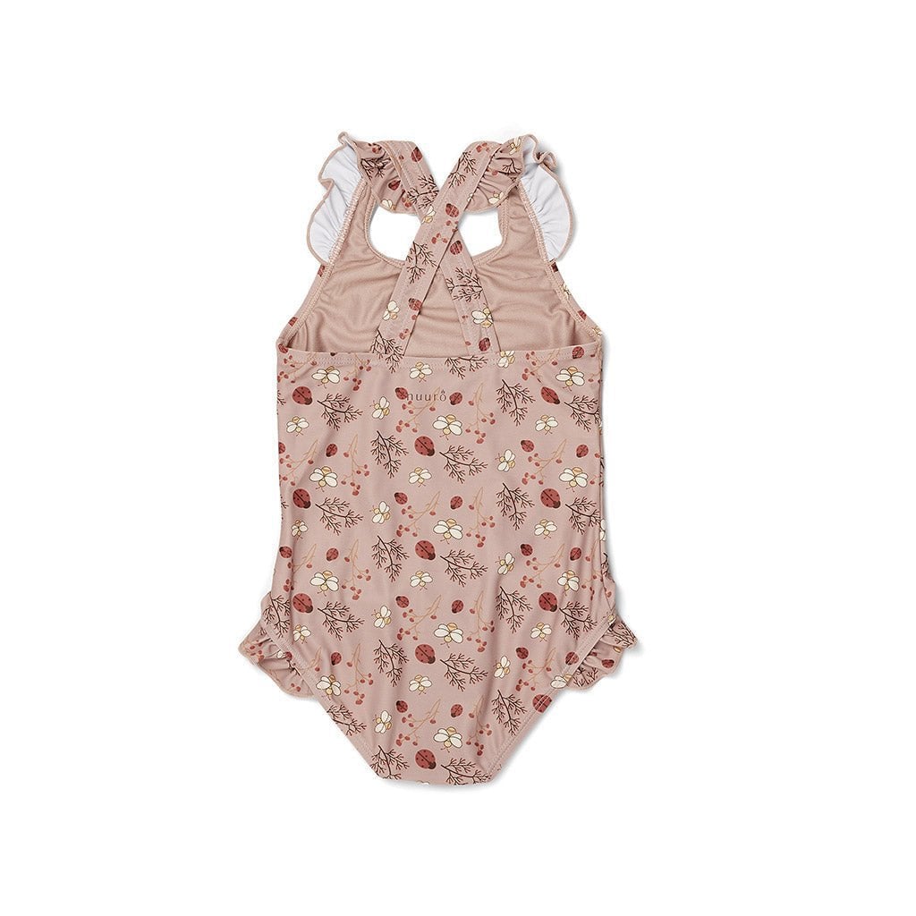 LittleMy  |Ariel swim suit-Sand - Flower bee