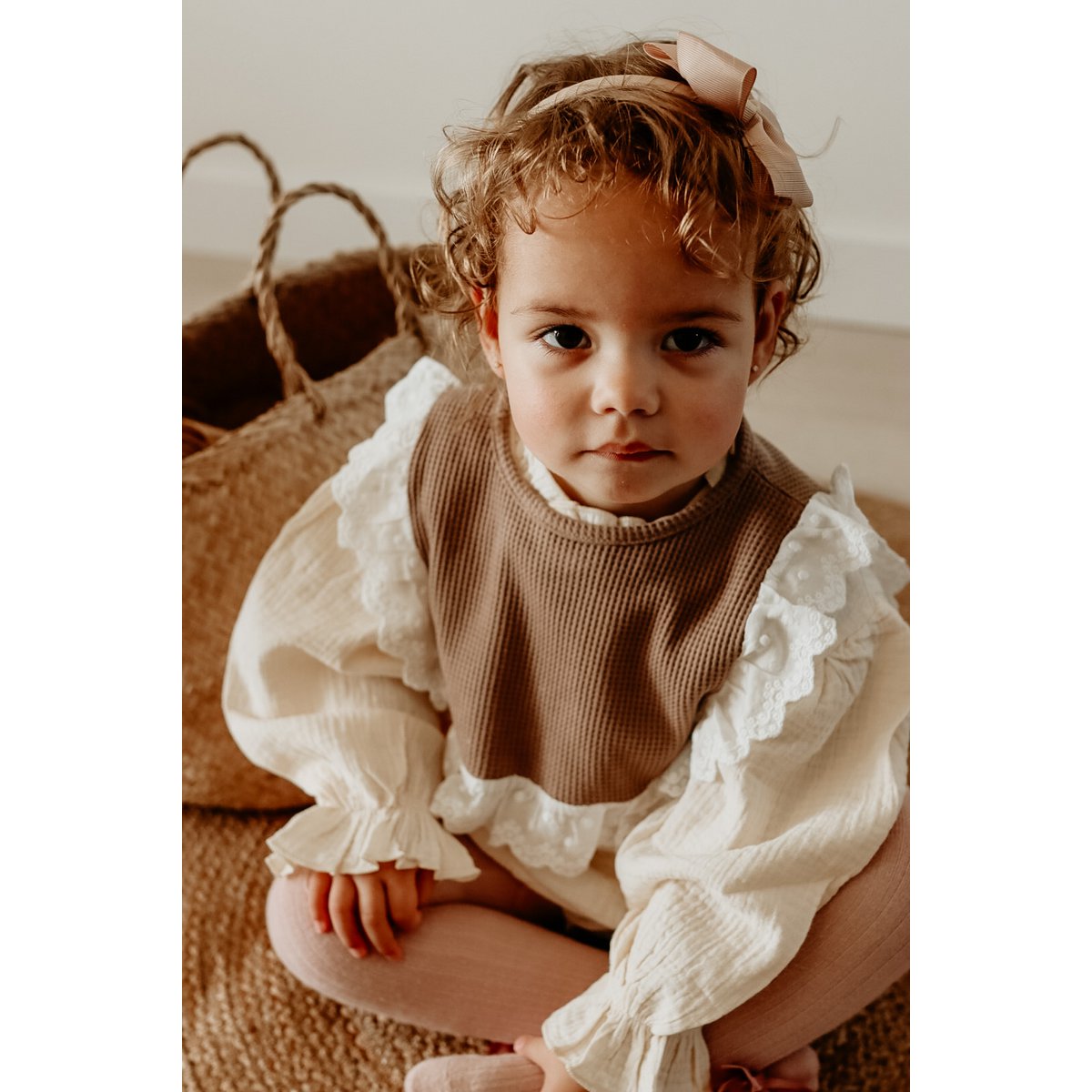 LittleMy |Lottie slabbetje met kant