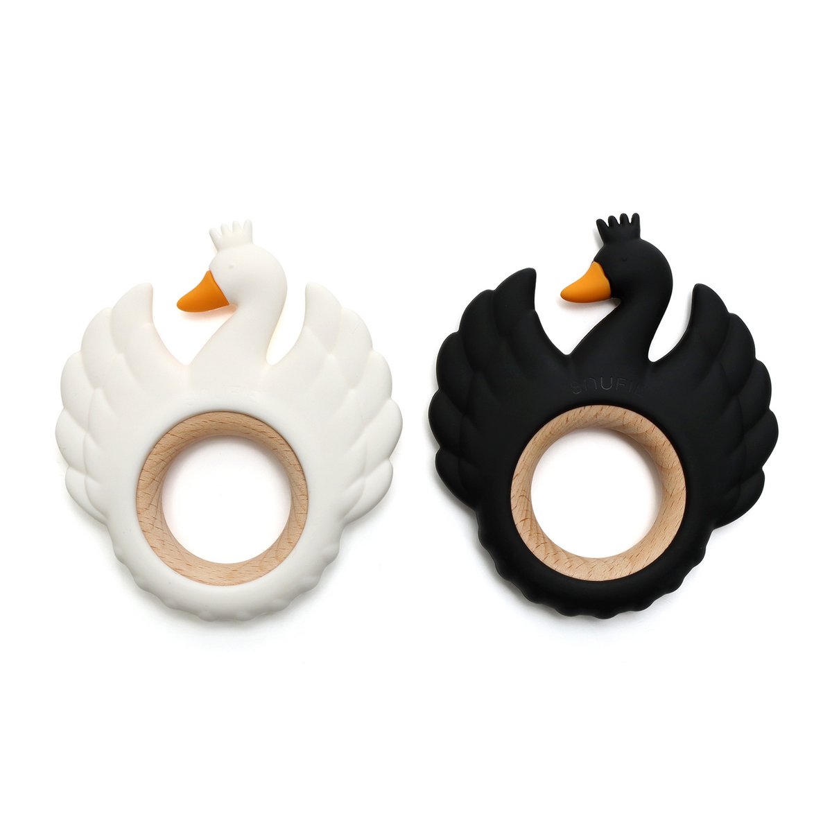 LittleMy |Zacht en hard | Swan Wood & Silicone Tentether