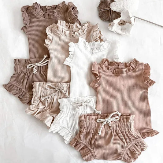 LittleMy | Babyromper en broekje