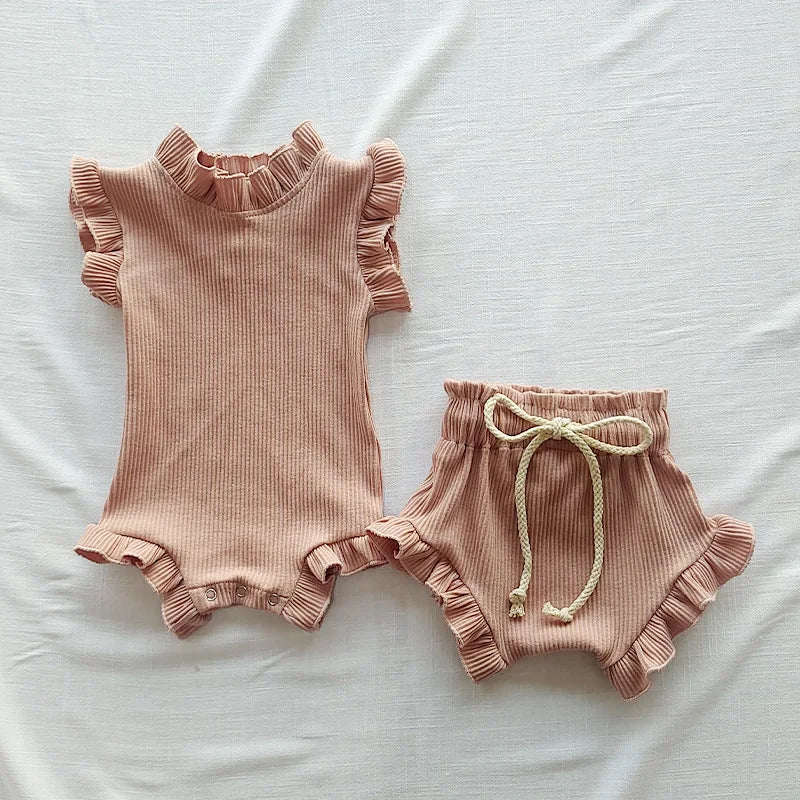 LittleMy | Babyromper en broekje