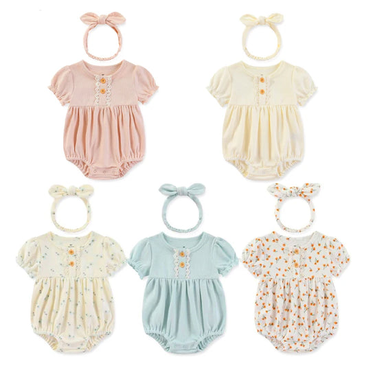 LittleMy | Bodysuit+Headband 0-24Months