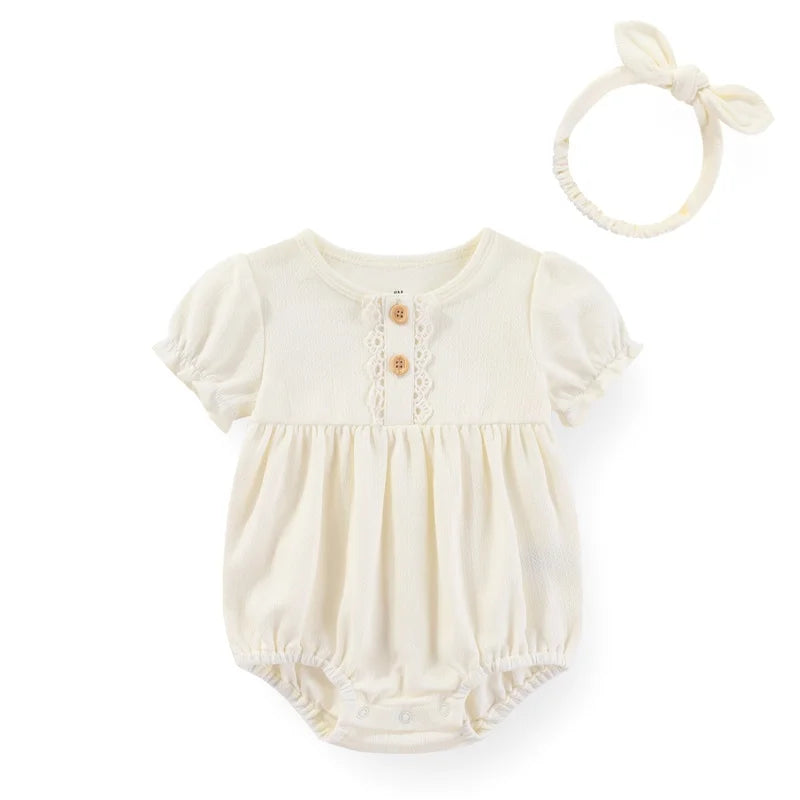 LittleMy | Bodysuit+Headband 0-24Months