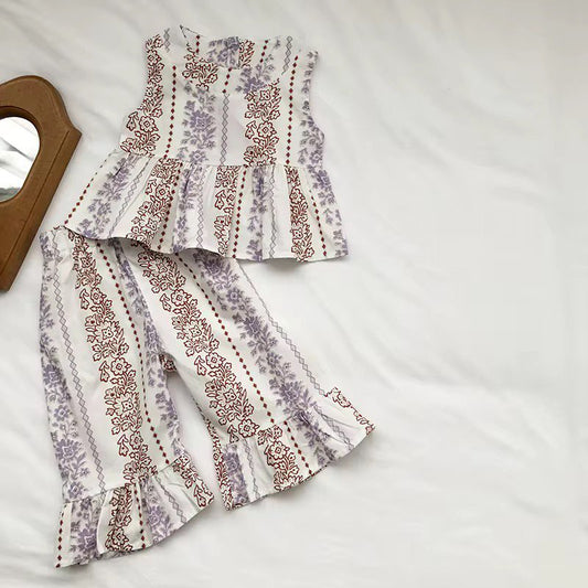 LittleMy™  |Kailani-set - Top en broek