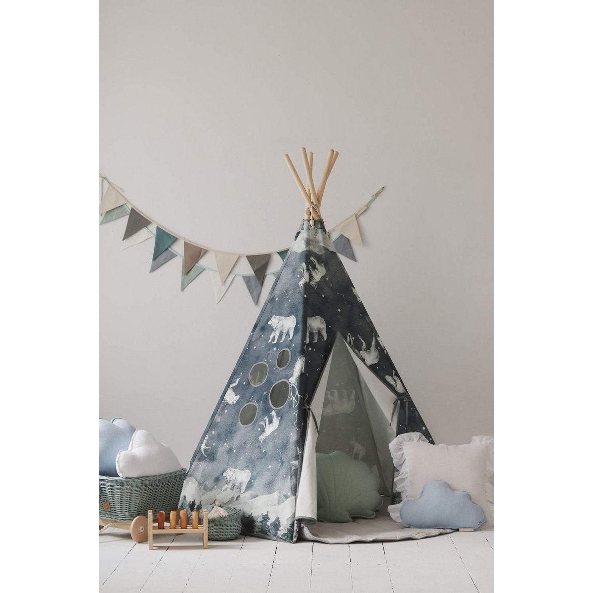 LittleMy™ |Tipi-tent "Nachtelijke hemel"