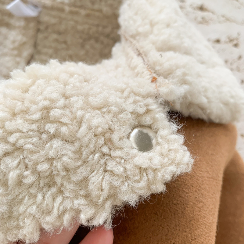 LittleMy® kinderjas van lamsleer