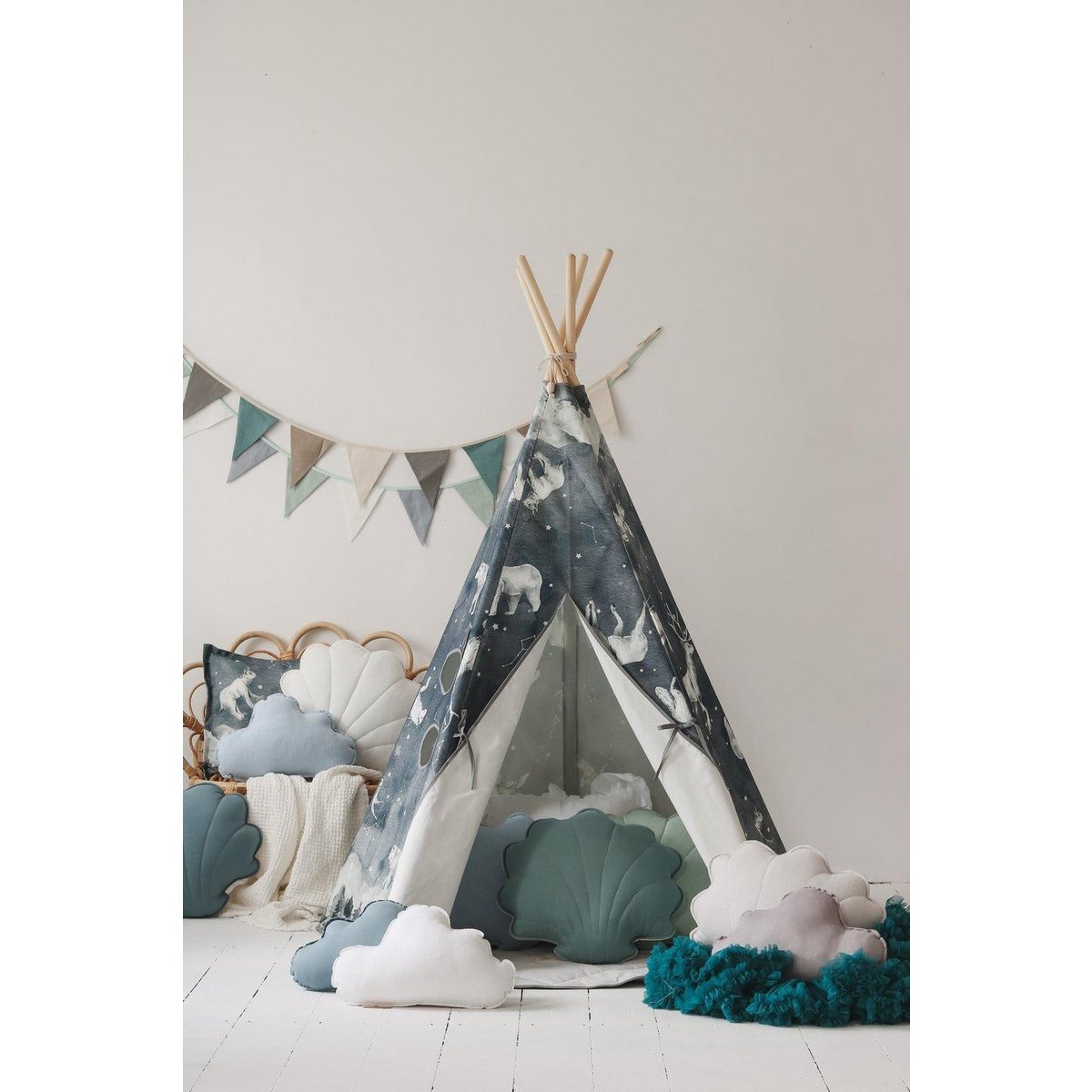 LittleMy™ |Tipi-tent "Nachtelijke hemel"